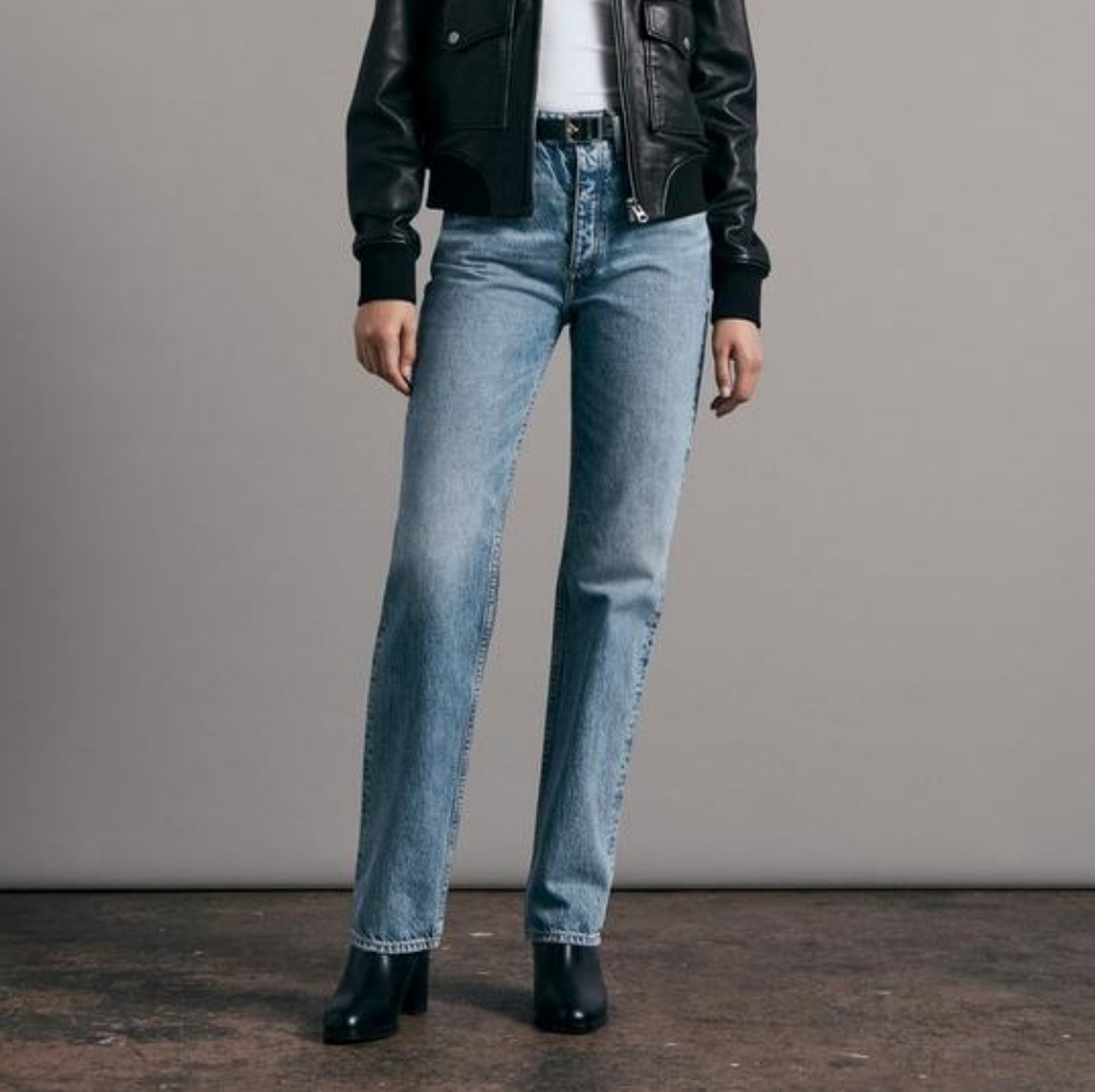 Rag and Bone Alex High-Rise Straight Jeans